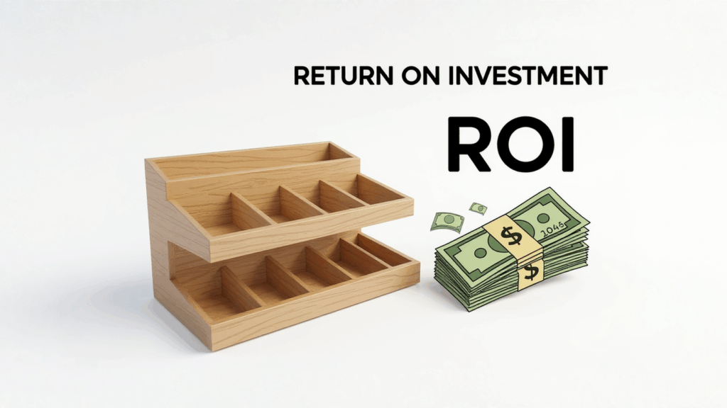 countertop display roi