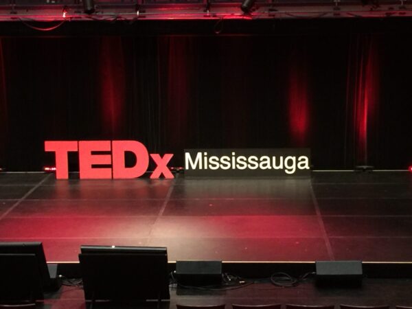 Event Stage Sign – Oversized Floor Standing Branded