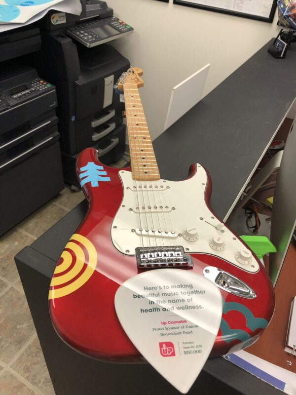 Branded Electric Guitar – Custom Wrapped Promotional Display