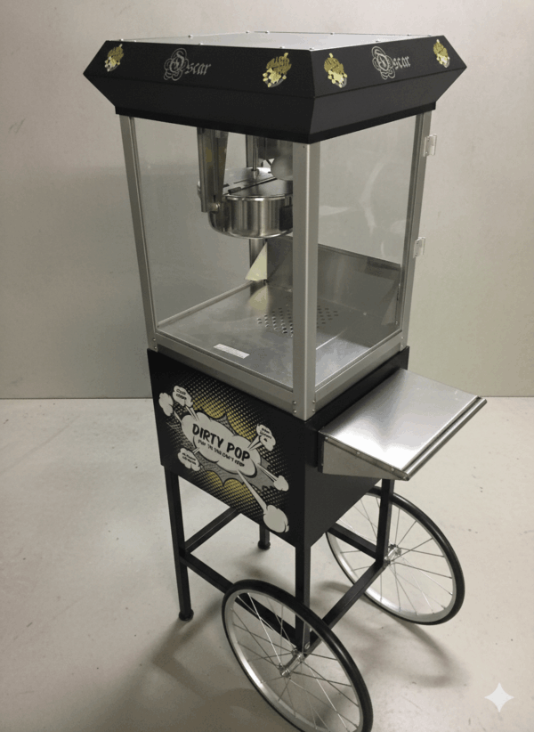 Branded Popcorn Machine – Corporate Wrapped High Volume Cart