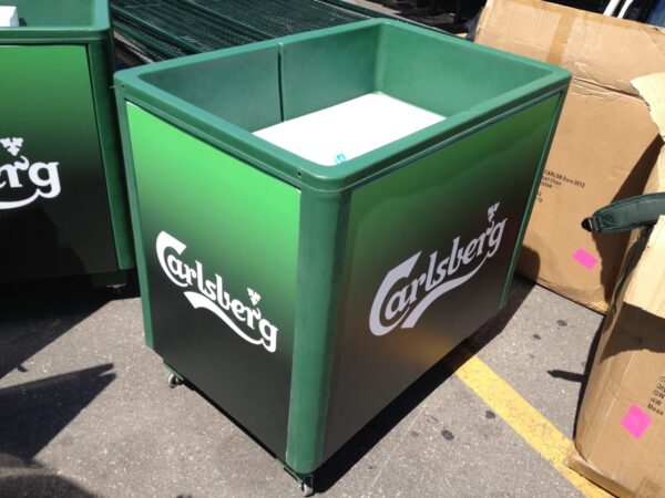 Branded Beer Cooler Cart – Medium Full Colour Custom