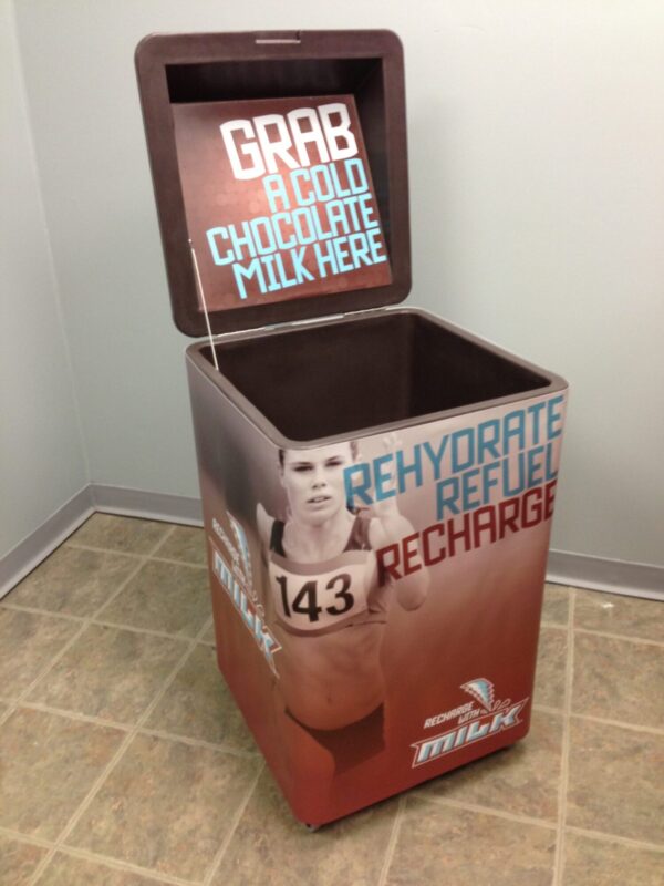 Branded Drink Cooler – Custom Wrapped for Events