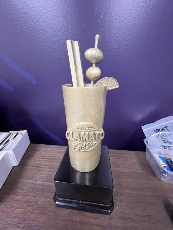3D Printed Award – Custom Resin Cast for Special Occasions