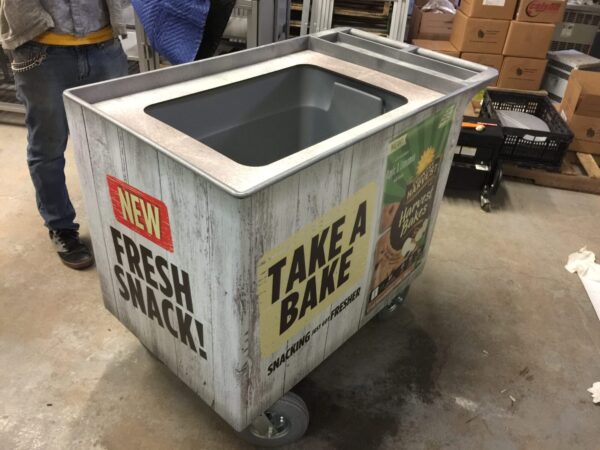 Mini Cart – Branded Indoor and Outdoor Sampling