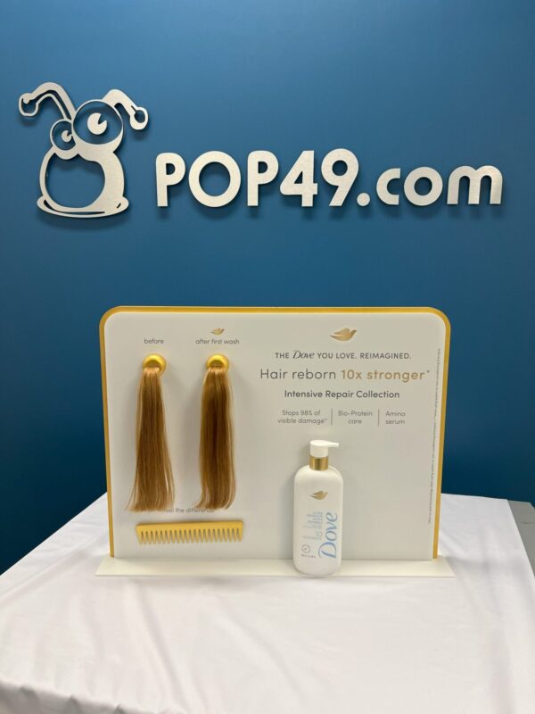Haircare Product Display – Tabletop Wellness and Testing