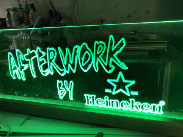 Edgelit LED Acrylic Sign – Custom Brand and Logo Glow