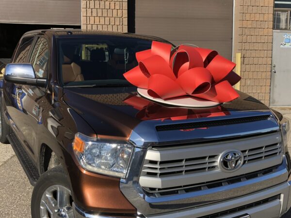 Large Car Bow – 36 Inch Brandable on Both Sides