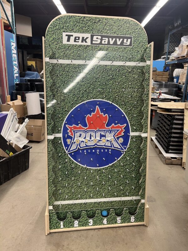 Lacrosse Plinko Game – World's First Branded Activation