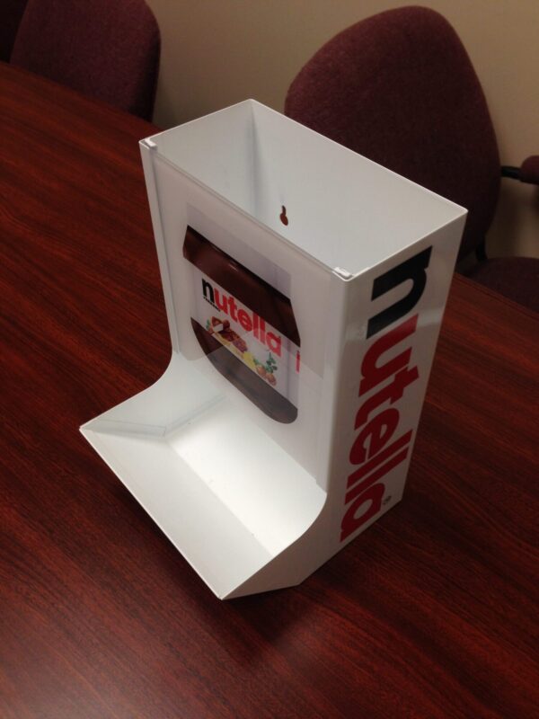 Metal Table Top Display – Second Surface Custom Printed
